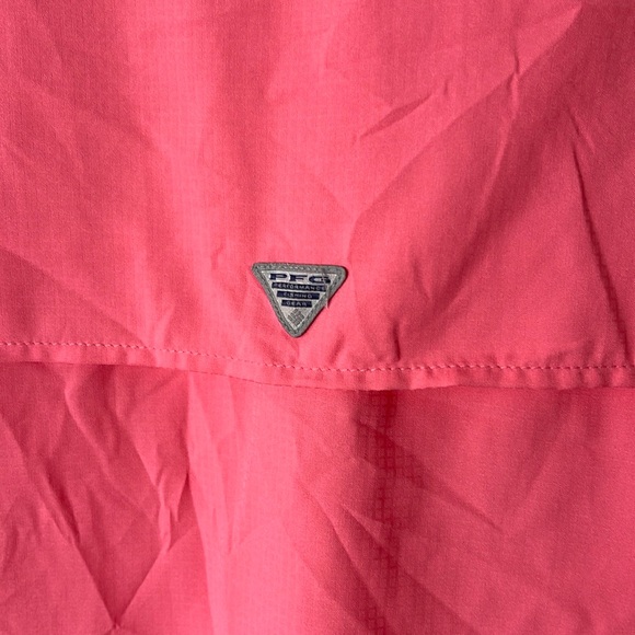 Columbia PFG Women’s Tamiami II LS Button-Up Shirt in melon color, size XL, NWT. - Picture 12 of 13